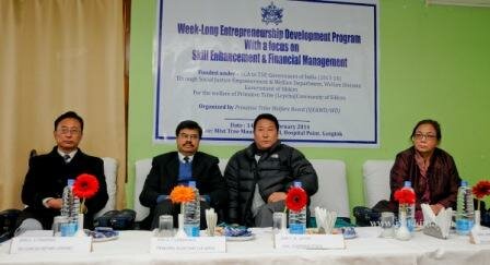 Entrepreneurship development programme held in Sikkim
